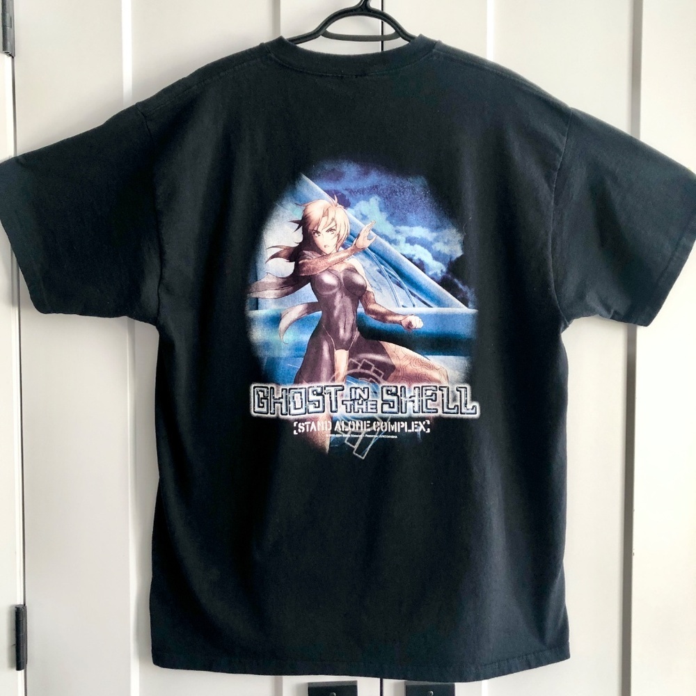 Ghost In The Shell, Stand Alone Complex, 2004, VINTAGE, Anime T Shirt, Mens,‎ XL